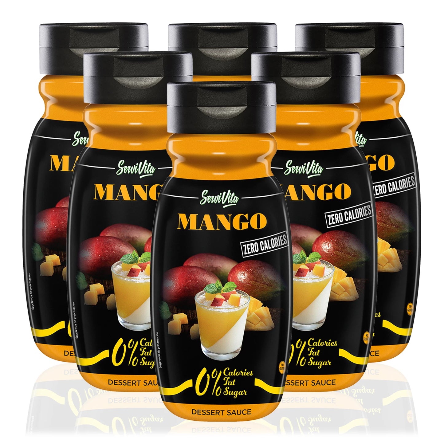 Salsa ServiVita Dolce Zero Mango 320 ml - Future Fitness Food
