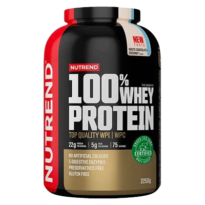 Nutrend 100% Whey Protein 2250g - Future Fitness Food