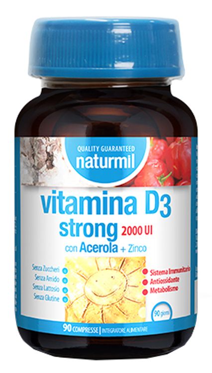 Vitamina D3 Strong 2000 UI 90caps - Future Fitness Food