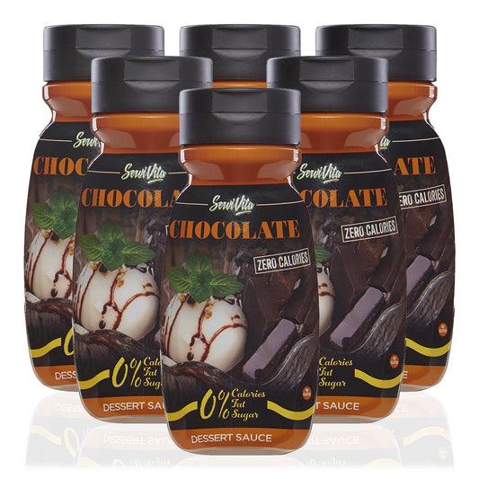 Salsa ServiVita Dolce Zero Chocolate 320 ml - Future Fitness Food