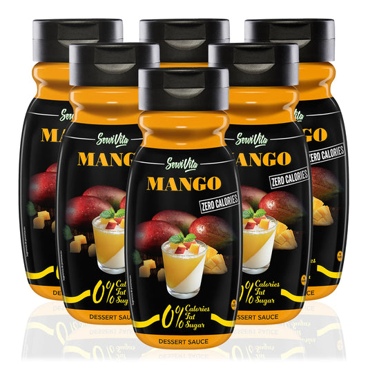 Salsa ServiVita Dolce Zero Mango 320 ml - Future Fitness Food