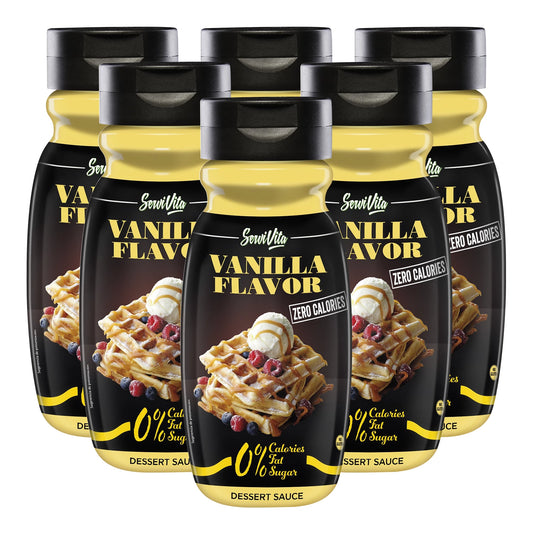 Salsa ServiVita Dolce Zero Vanilla 320 ml - Future Fitness Food