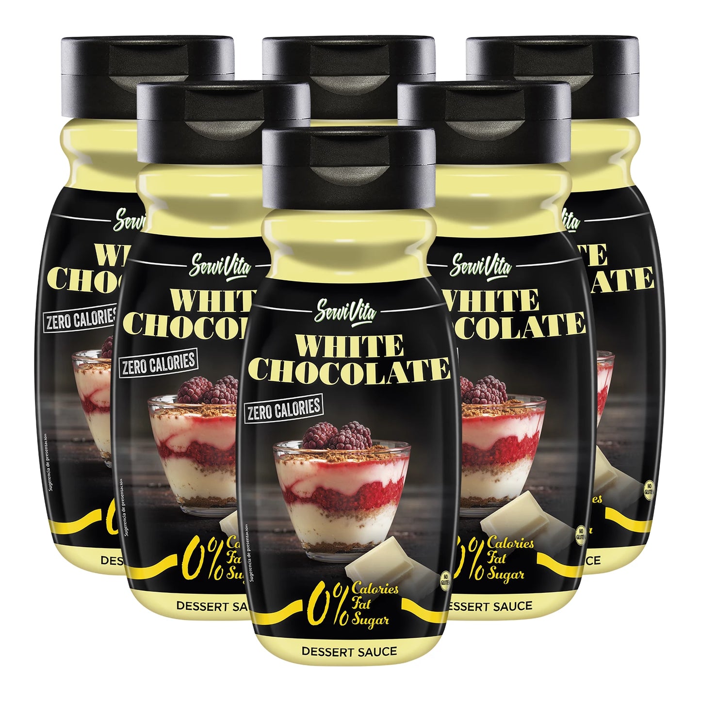 Salsa ServiVita Dolce Zero White Chocolate 320 ml - Future Fitness Food