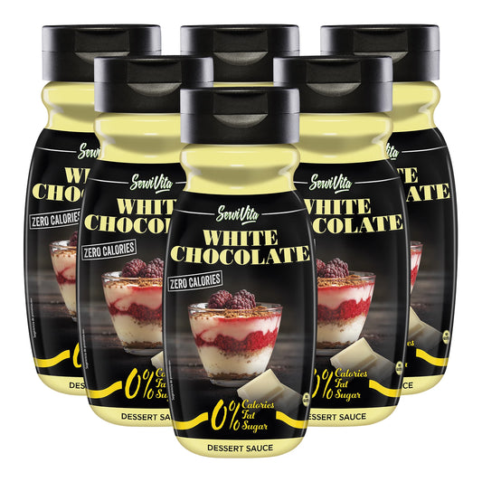 Salsa ServiVita Dolce Zero White Chocolate 320 ml - Future Fitness Food