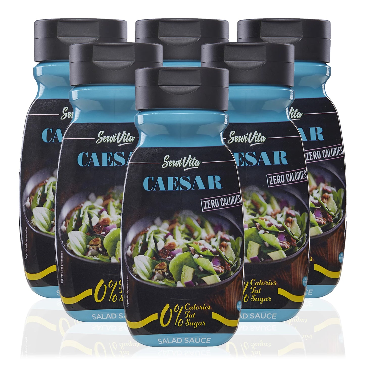 Salsa ServiVita Zero Cesar Salad 320 ml - Future Fitness Food