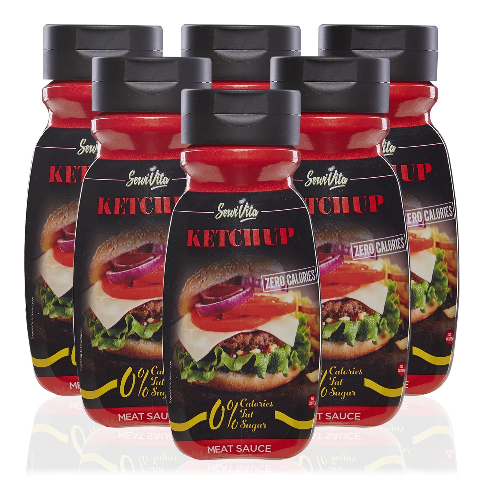 Salsa ServiVita Zero Ketchup 320 ml - Future Fitness Food