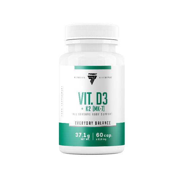 Vitamina D3 + K2 (MK-7) 60 caps. - Future Fitness Food