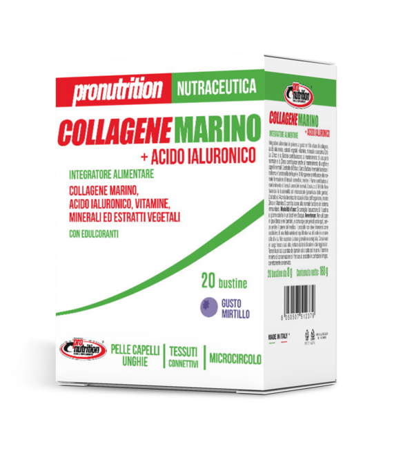 COLLAGENE MARINO+ACIDO IALURONICO 160G - Future Fitness Food