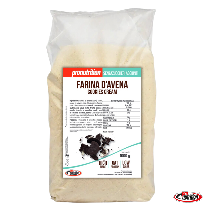 FARINA DI AVENA COOKIE CREAM 1 KG