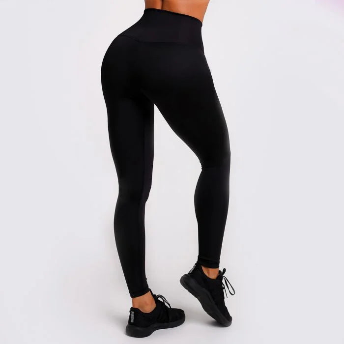 Leggings Scrunch da Donna / Black - GymBeam - Future Fitness Food