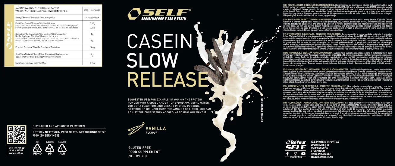 Self Caseina Slow Release - Future Fitness Food