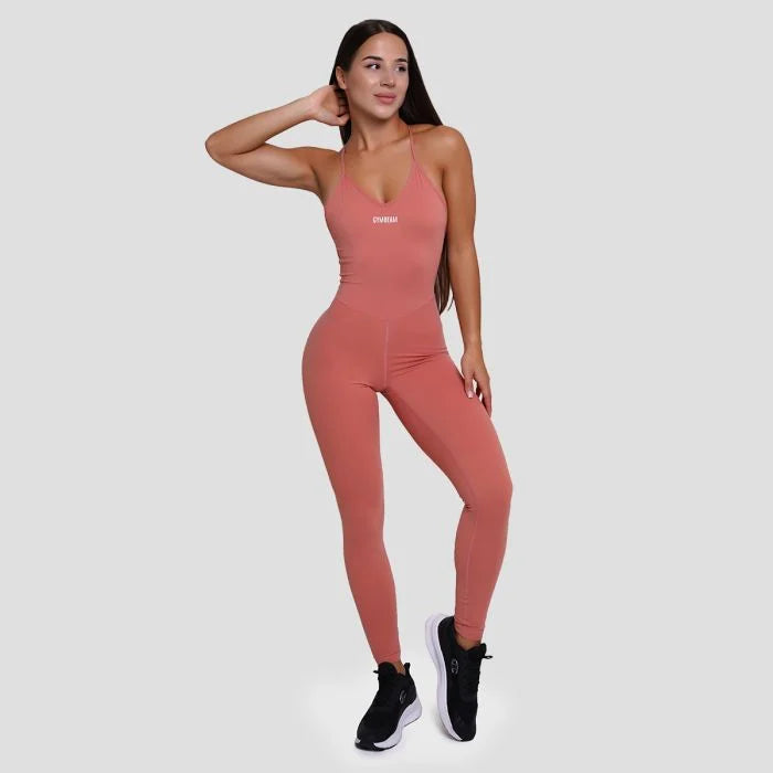 Tuta Intera da Donna per Workout FIT Salmon - GymBeam - Future Fitness Food