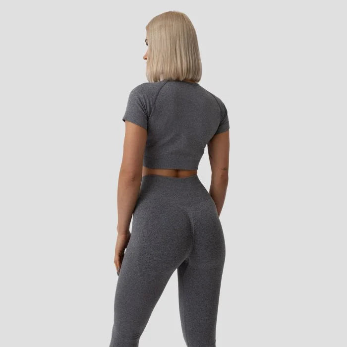 Leggings da Donna FLO Grey - GymBeam - Future Fitness Food