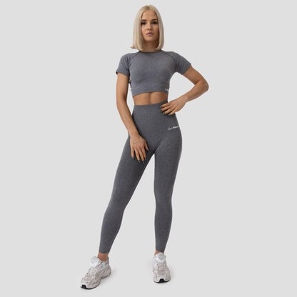 Leggings da Donna FLO Grey - GymBeam - Future Fitness Food